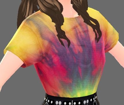 Tie Dye mini shirts 7 pcs