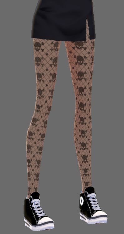 Gothic stockings texture