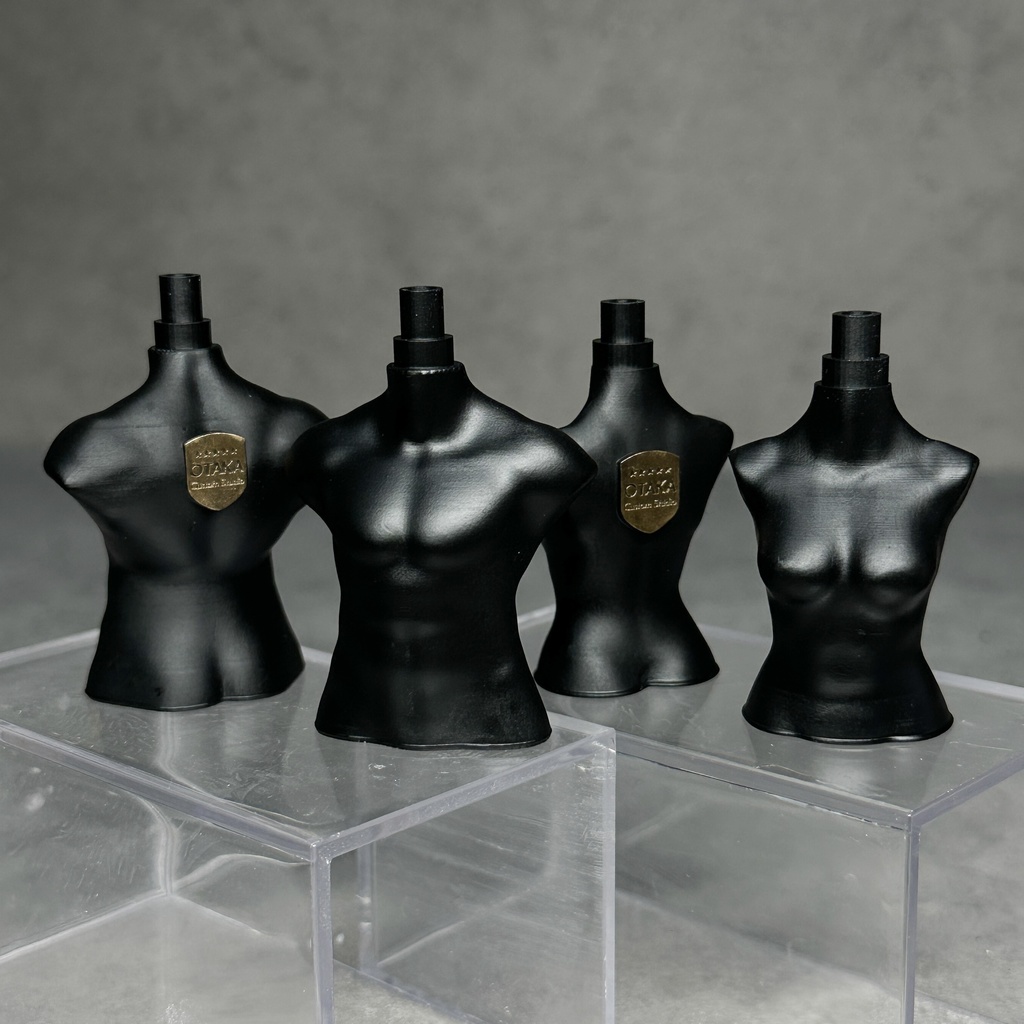 1/12 アクションフィギュア用 ヘッドスタンド CP001(トルソー)