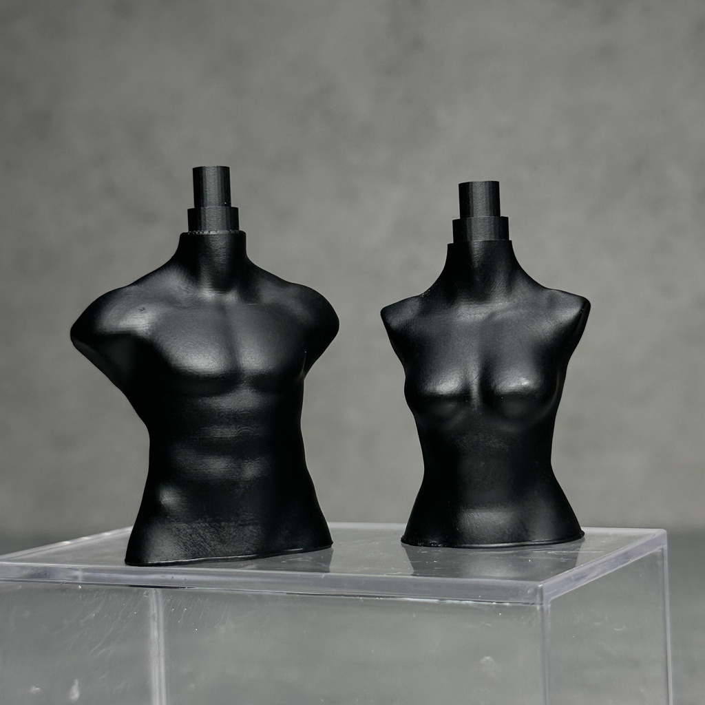 1/12 アクションフィギュア用 ヘッドスタンド CP001(トルソー)