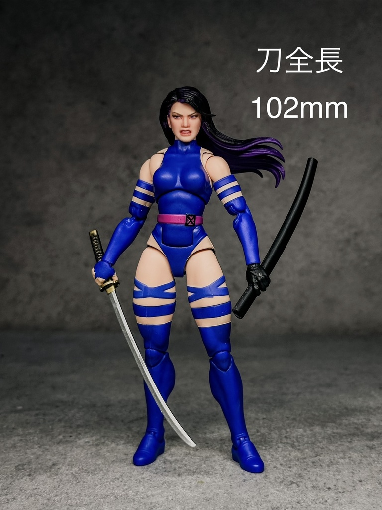 1/12スケール 日本刀&鞘 太刀 CW002(アクションフィギュア用)