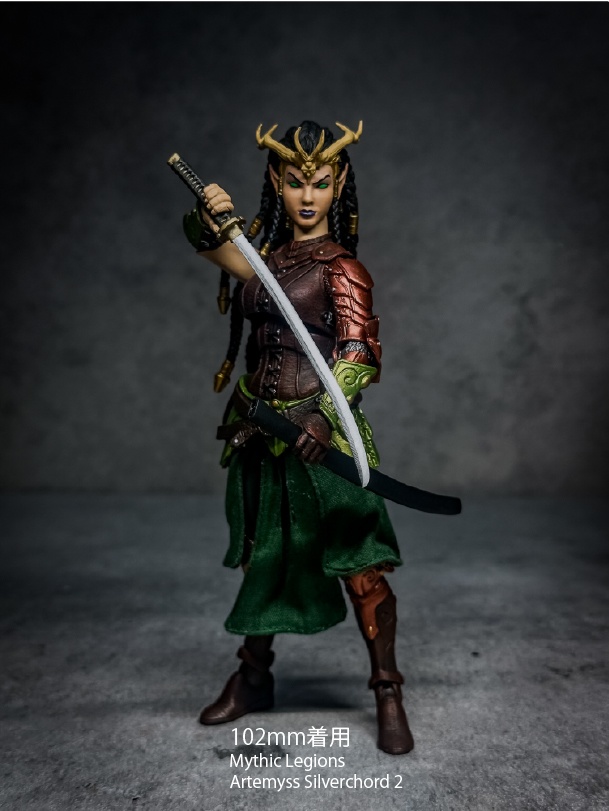 1/12スケール 日本刀&鞘 太刀 CW002(アクションフィギュア用)