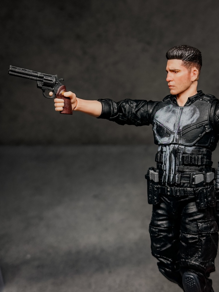 1/12スケール ハンドガン リボルバータイプ CW001