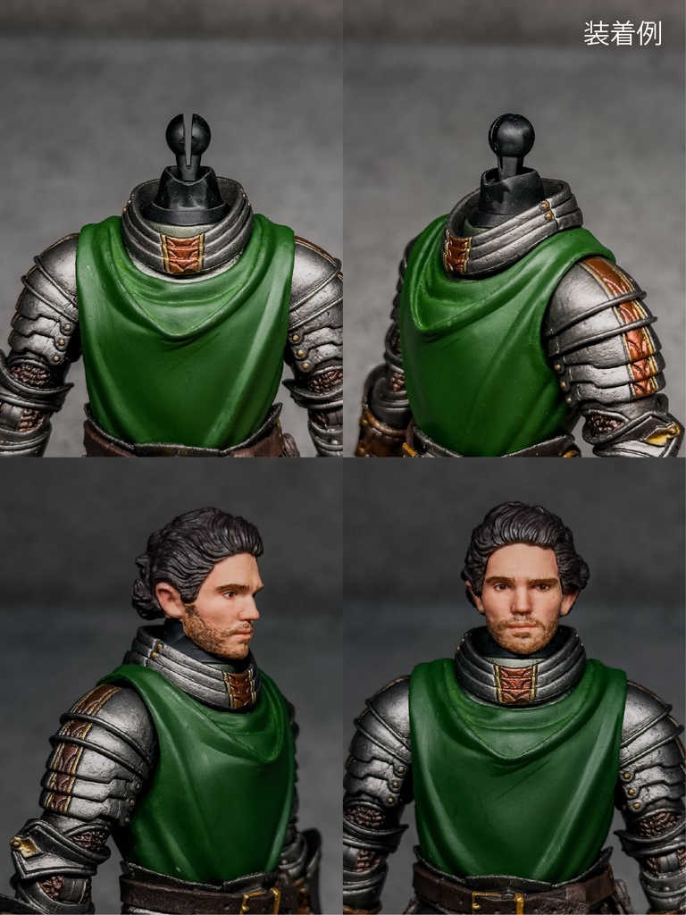 ネックアダプターM (Mythic Legions向け男性素体ヘッド互換パーツ)CP0031