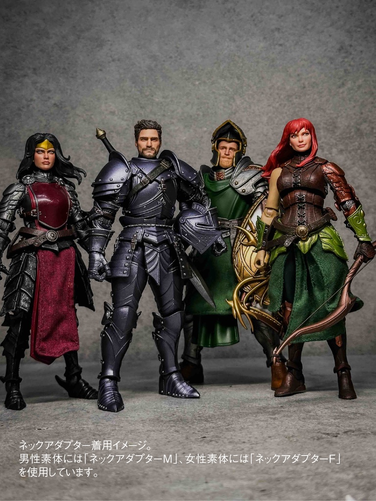 ネックアダプターM (Mythic Legions向け男性素体ヘッド互換パーツ)CP0031