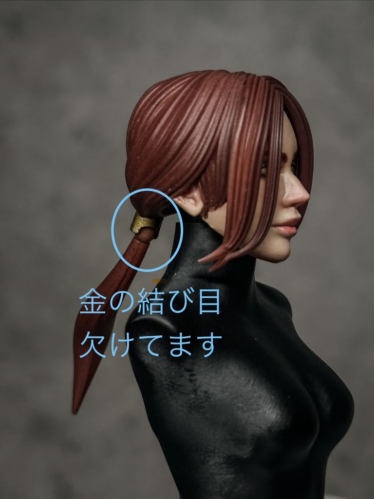 【限定1点 試作品放出 一部欠損有り】 HF001 ファンタジー女性剣士 試作品B (mythic legionsなどファンタジーフィギュア向け 1/10〜1/12スケール向け)