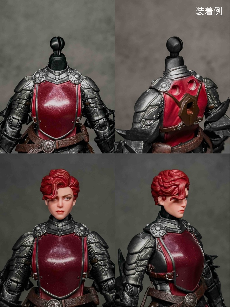 【3月29日まで!モニター特別価格】ネックアダプターF (Mythic Legions向け女性素体ヘッド互換パーツ)CP0032