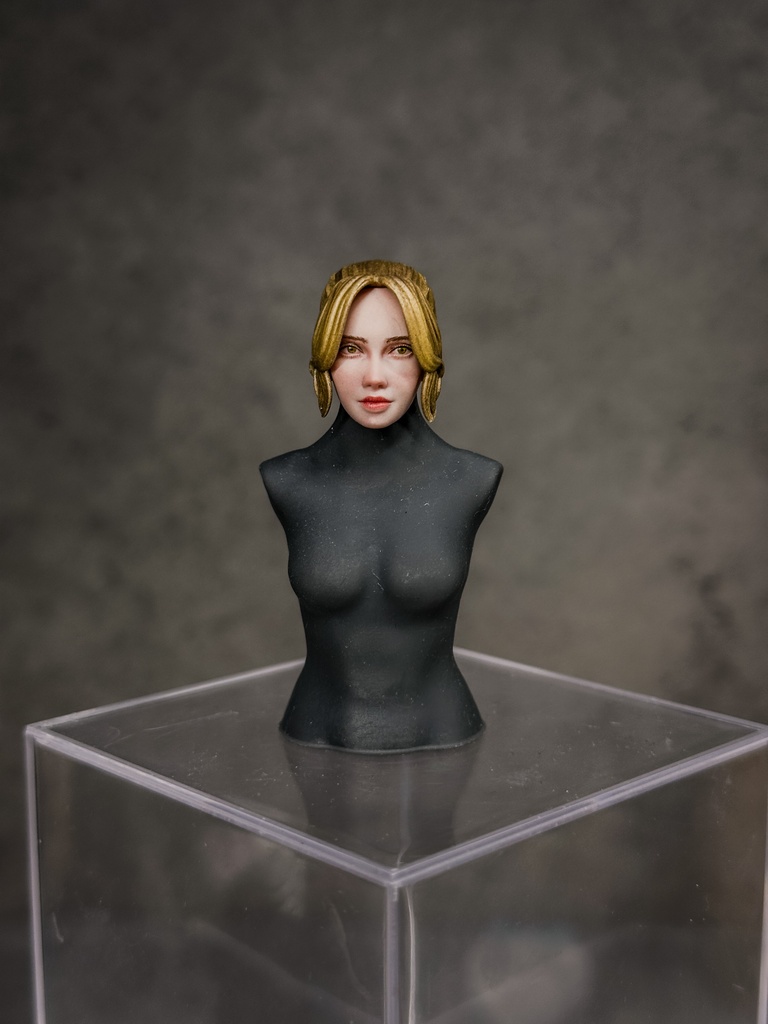 【限定1点 試作品放出】ファンタジー女性聖騎士 試作品A (mythic legionsなどファンタジーフィギュア向け 1/12スケール向け)