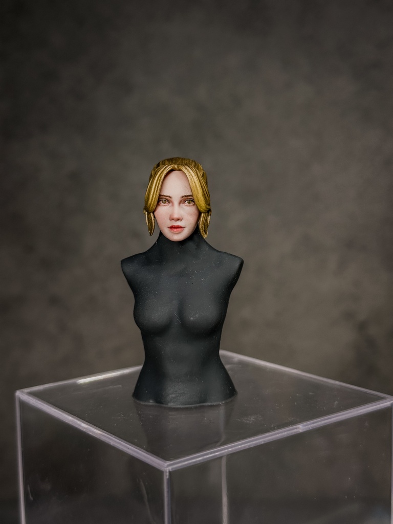 【限定1点 試作品放出】ファンタジー女性聖騎士 試作品A (mythic legionsなどファンタジーフィギュア向け 1/12スケール向け)