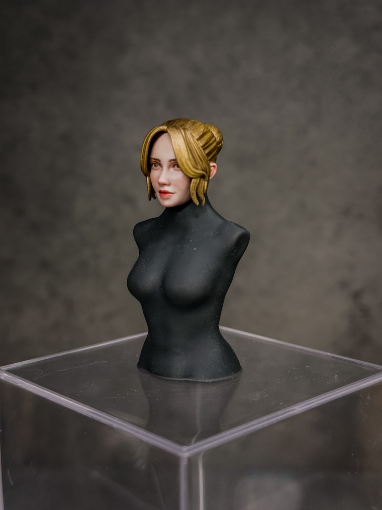 【限定1点 試作品放出】ファンタジー女性聖騎士 試作品A (mythic legionsなどファンタジーフィギュア向け 1/12スケール向け)