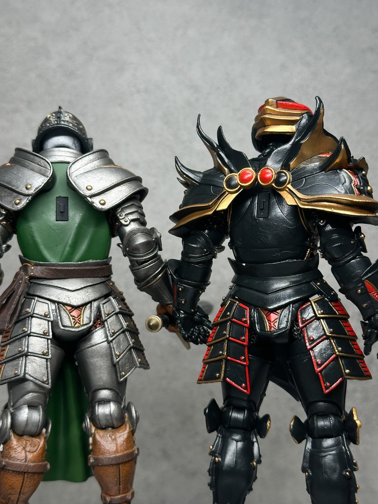 バックポートプラグ 5個セット 背中穴埋めパーツ(Mythic Legions向け男性素体 互換パーツ)
