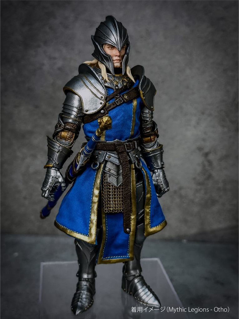 【カスタムヘッド】シルヴァリオン・ヘルム (mythic legionsなどファンタジーフィギュア向け 1/10〜1/12スケール向け)HO002A