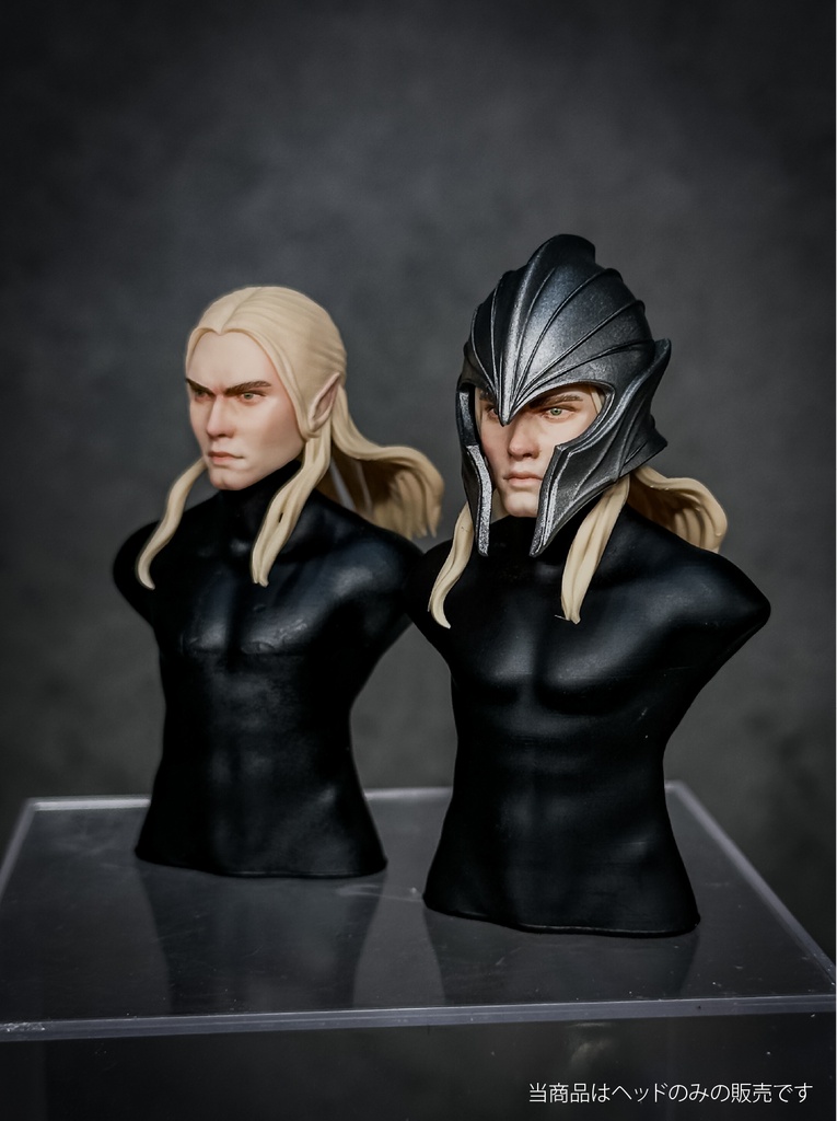 【カスタムヘッド】シルヴァリオン・ヘルム (mythic legionsなどファンタジーフィギュア向け 1/10〜1/12スケール向け)HO002A