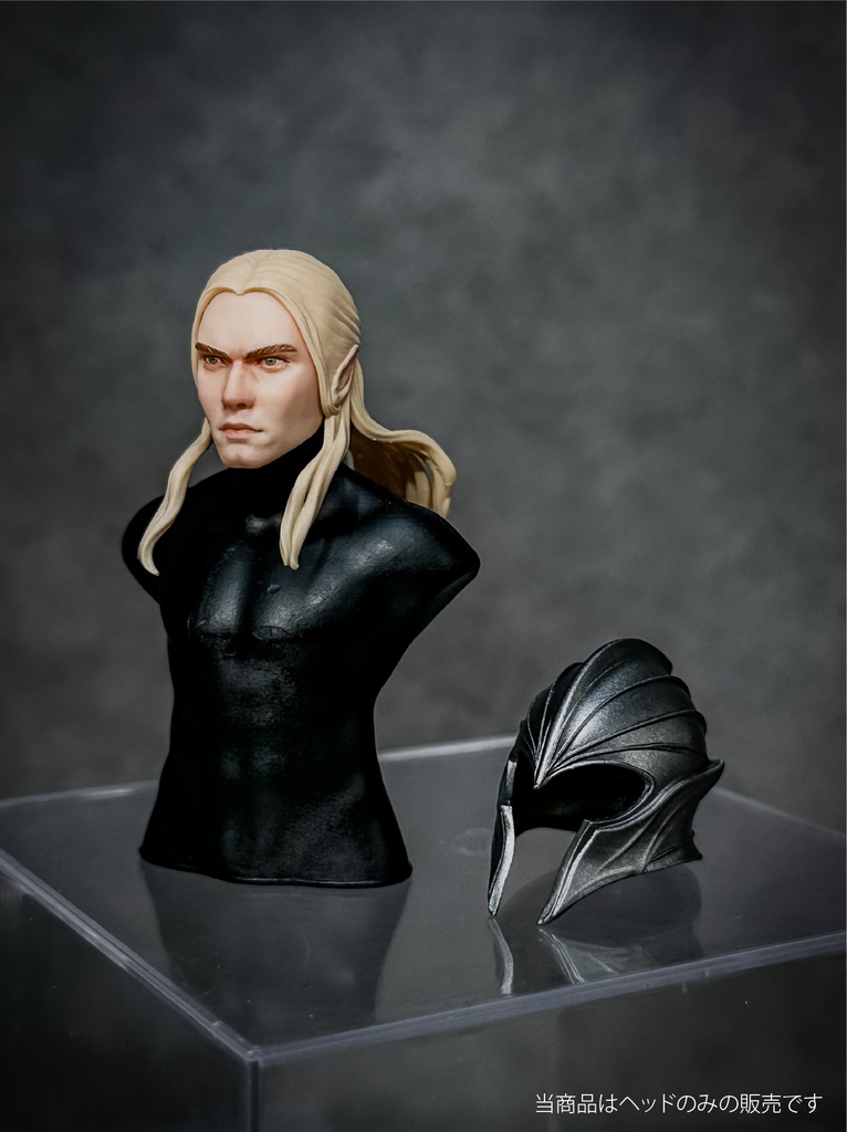 【カスタムヘッド】シルヴァリオン・ヘルム (mythic legionsなどファンタジーフィギュア向け 1/10〜1/12スケール向け)HO002A