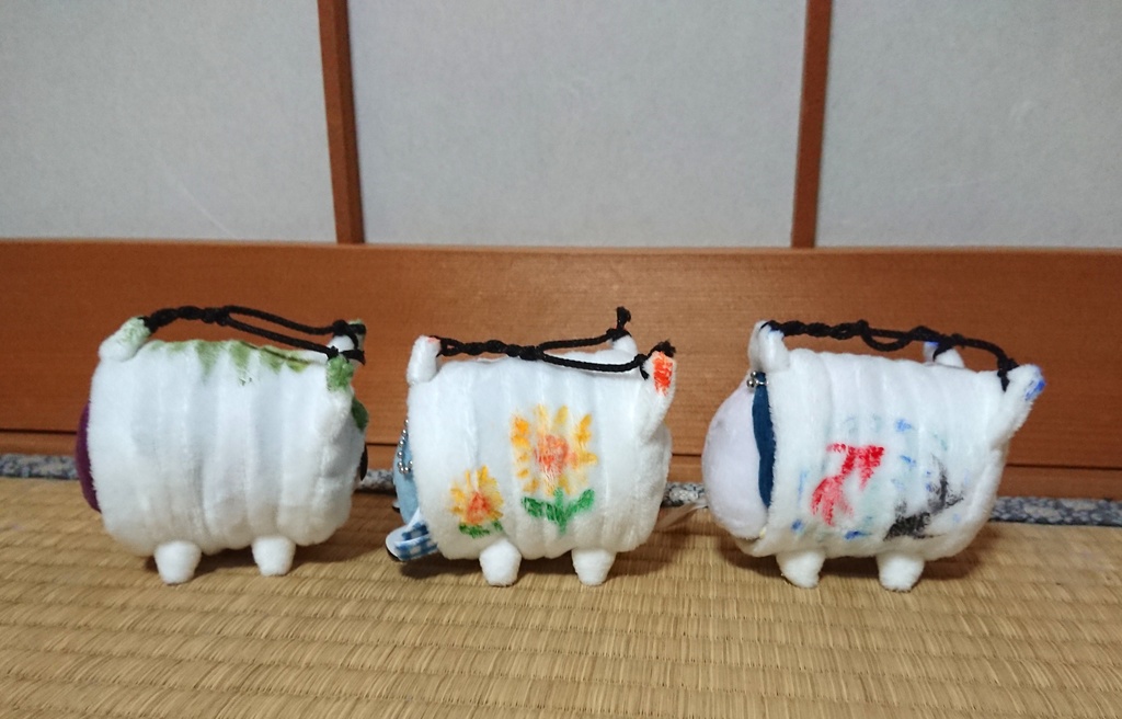 7/16 21:00~ 緑のみ もち用着ぐるみ 蚊取り豚と蚊取り線香ざぶとん