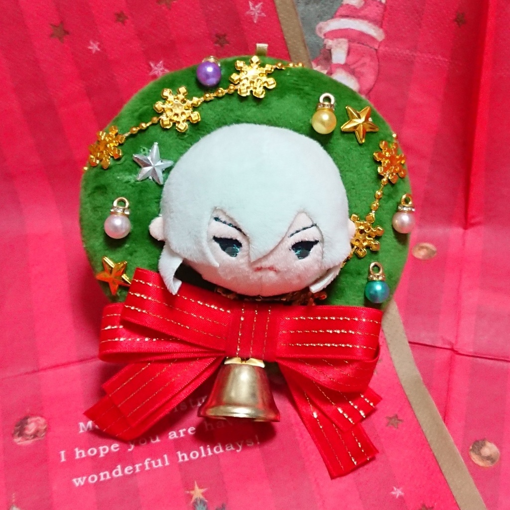 【送料無料】もち用 お出かけクリスマスリース