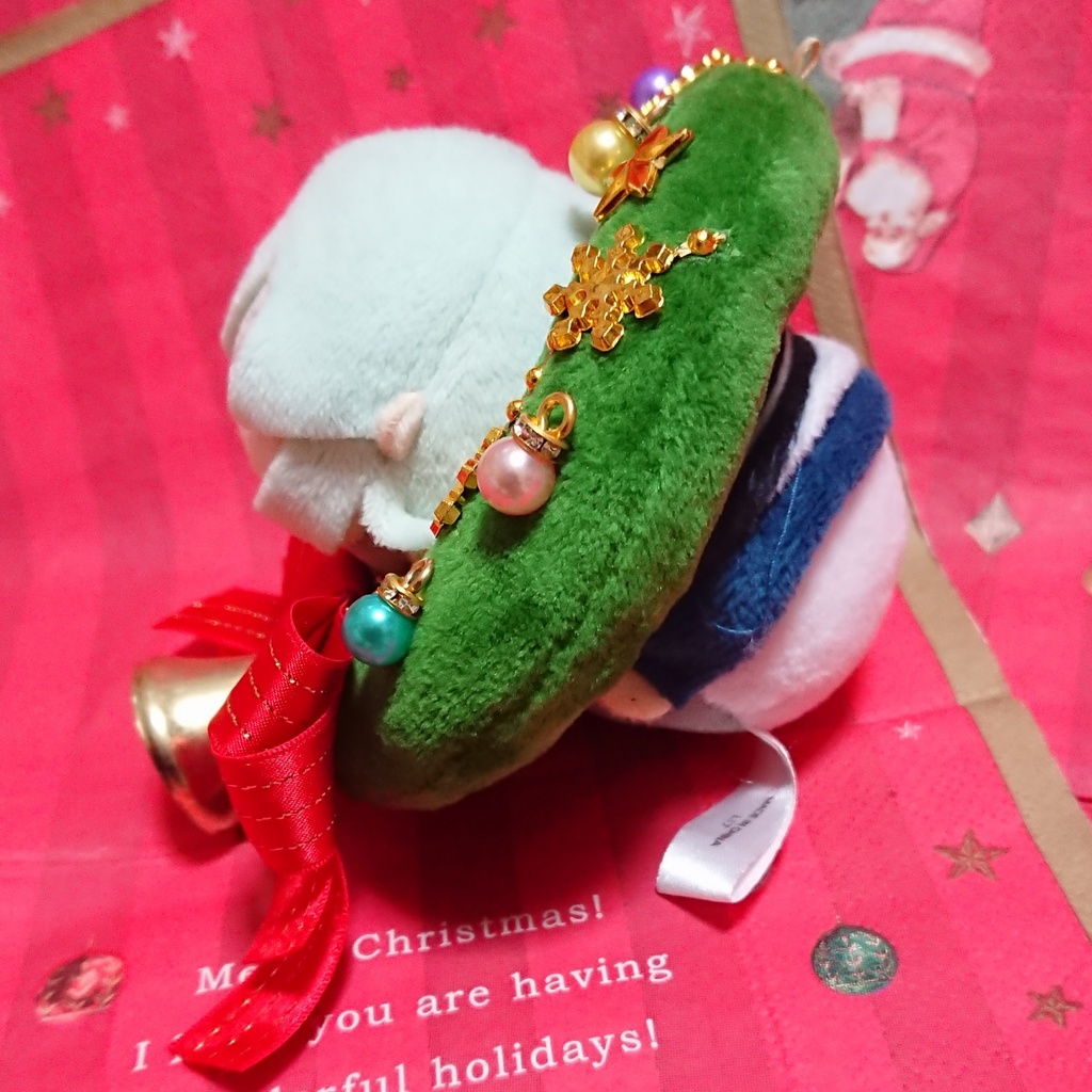 【送料無料】もち用 お出かけクリスマスリース