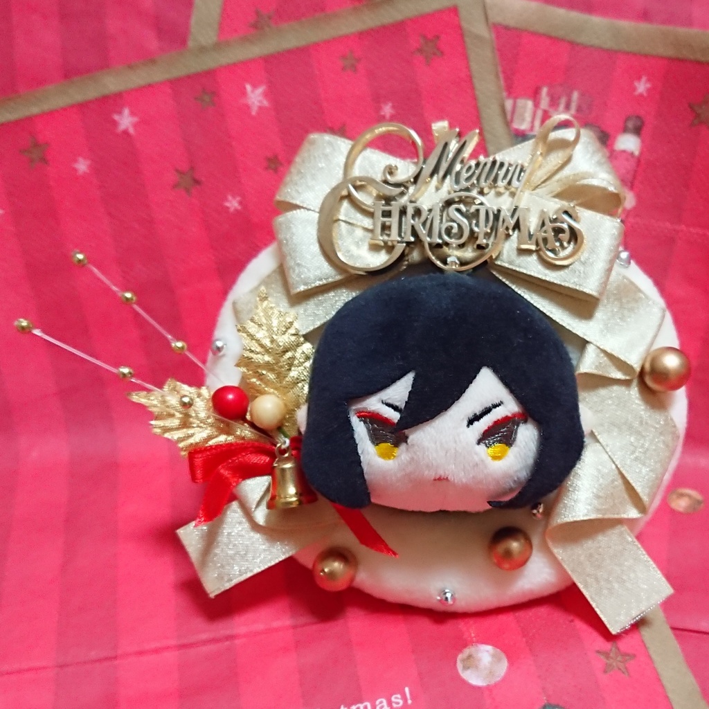 【送料無料】もち用 お出かけクリスマスリース