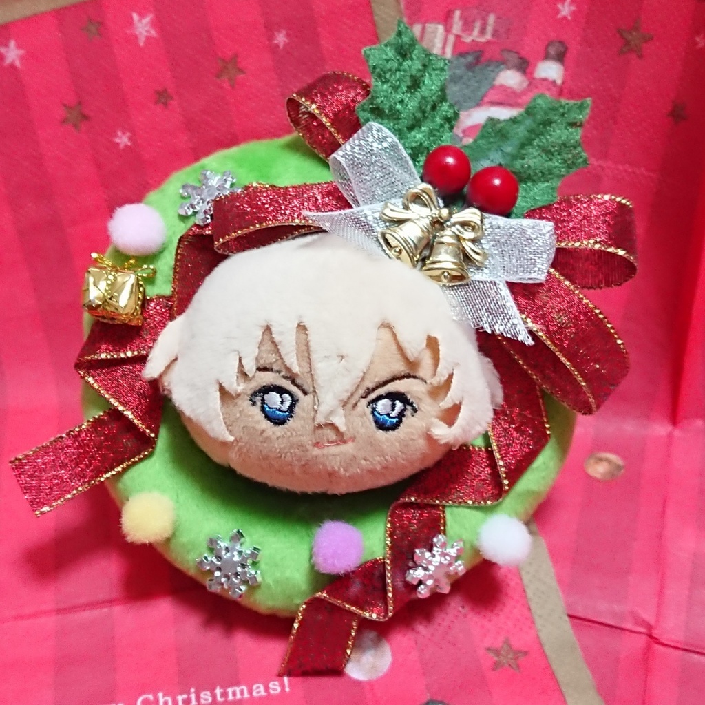 【送料無料】もち用 お出かけクリスマスリース