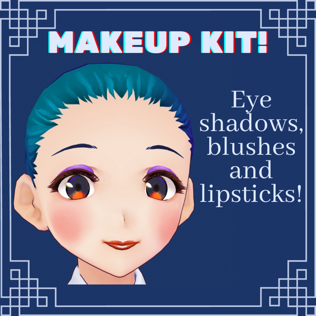 Makeup set for Vroid [free]