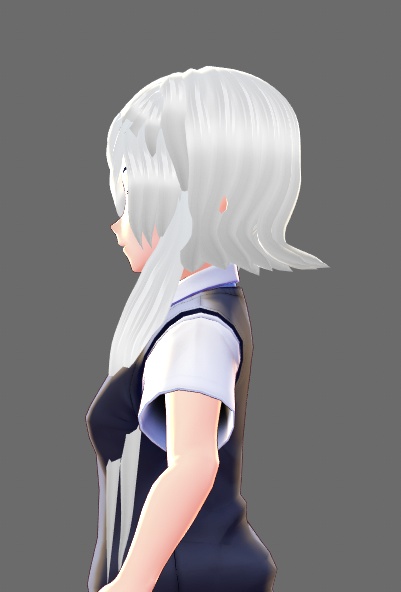 Vroid dramatic anime hair side bangs preset // Vroidドラマチックアニメヘアサイド前髪プリセット