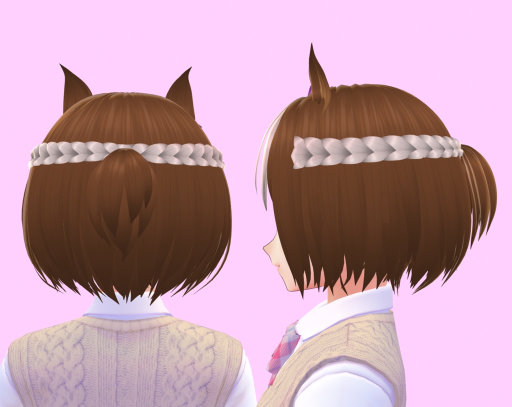【無料】SWっぽいヘアー【ヘアプリセット】