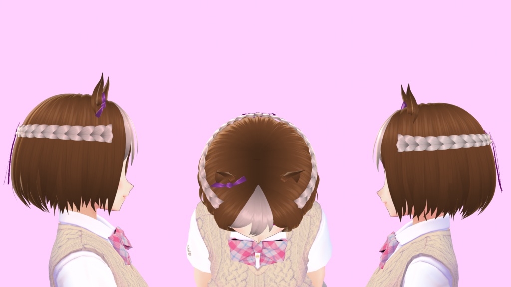 【無料】SWっぽいヘアー【ヘアプリセット】