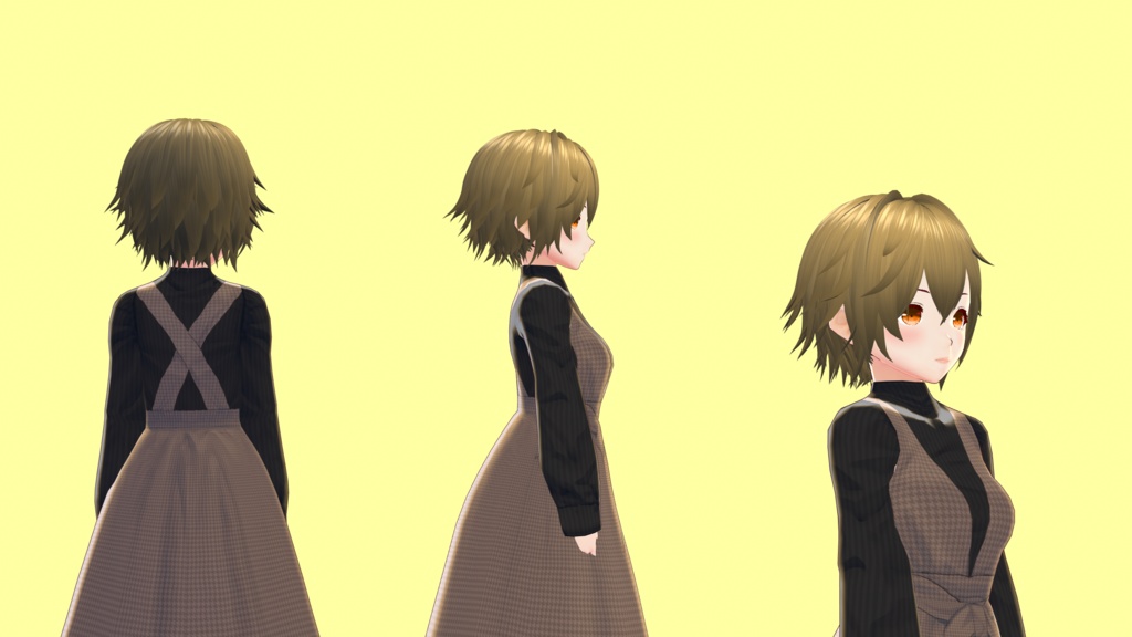 【無料】外ハネロングテール【ヘアプリセット】