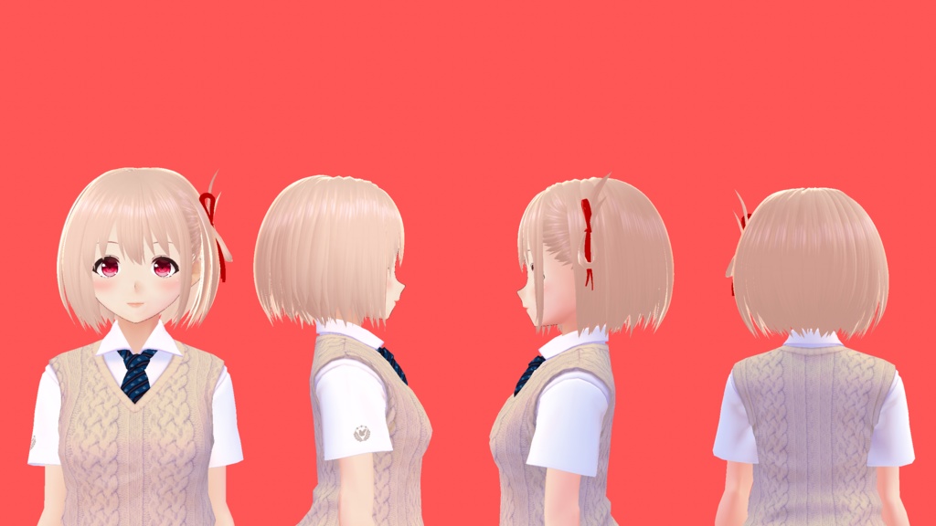 【無料】千束っぽいヘアー【ヘアプリセット】