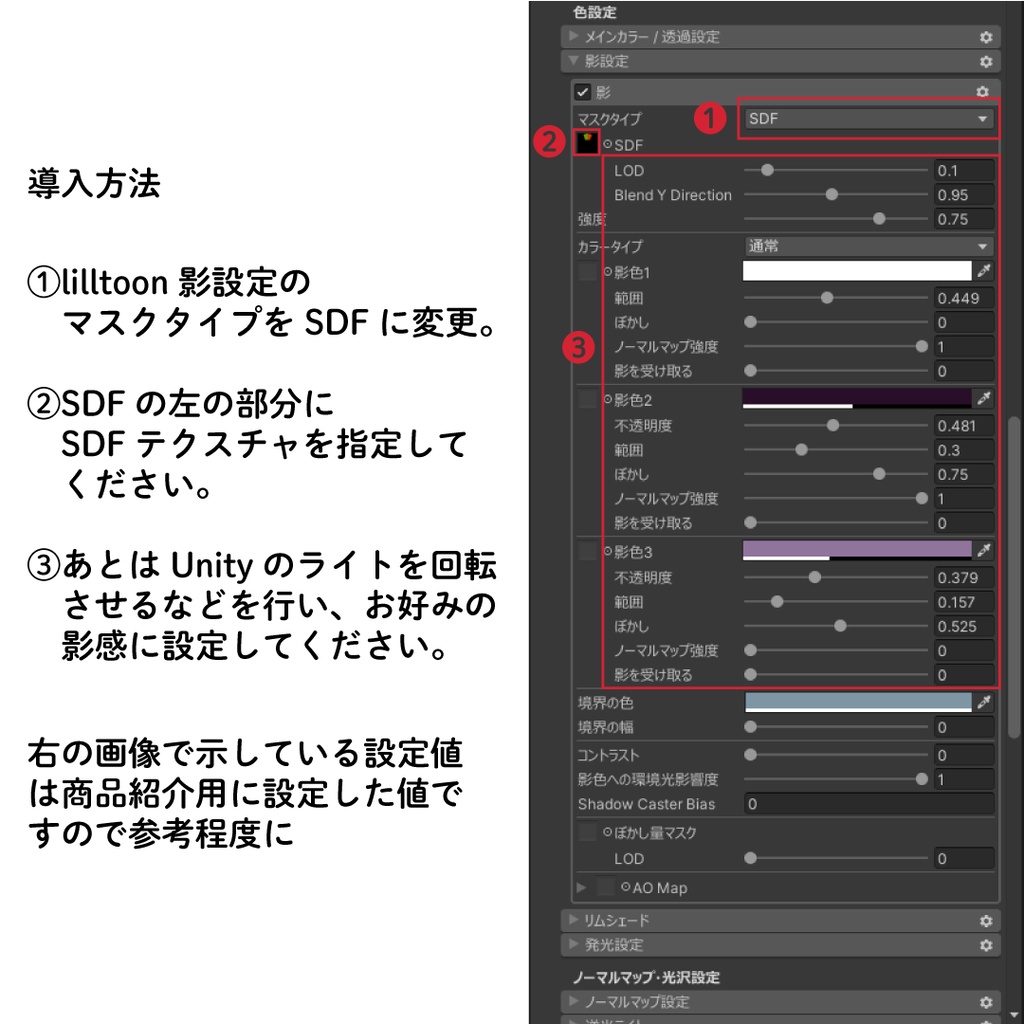 ヘルベチカ SDFマップ
