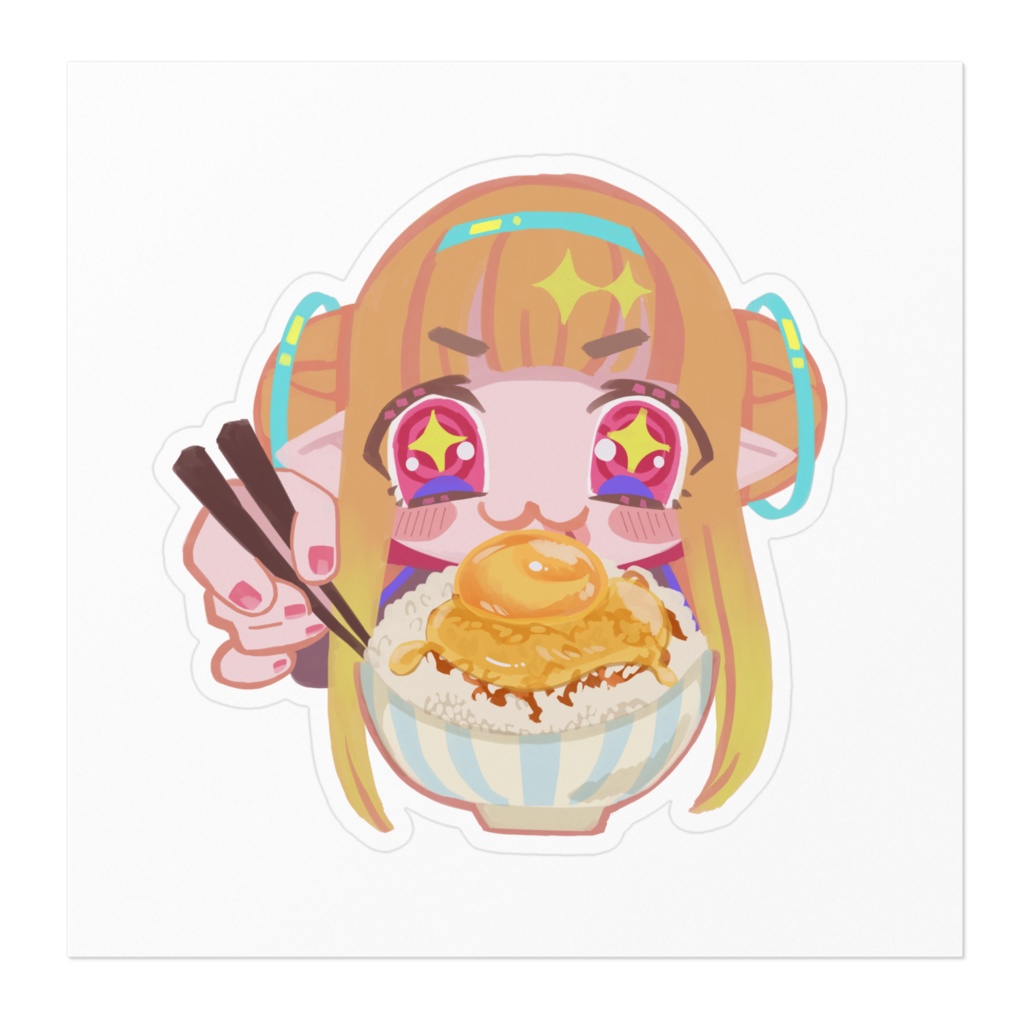 TKGとよよステッカー