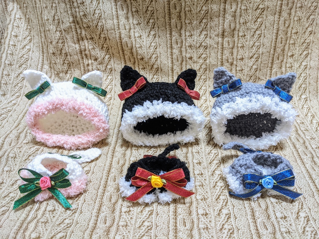 まほやく ぬい服 ねこみみ帽子&ケープ