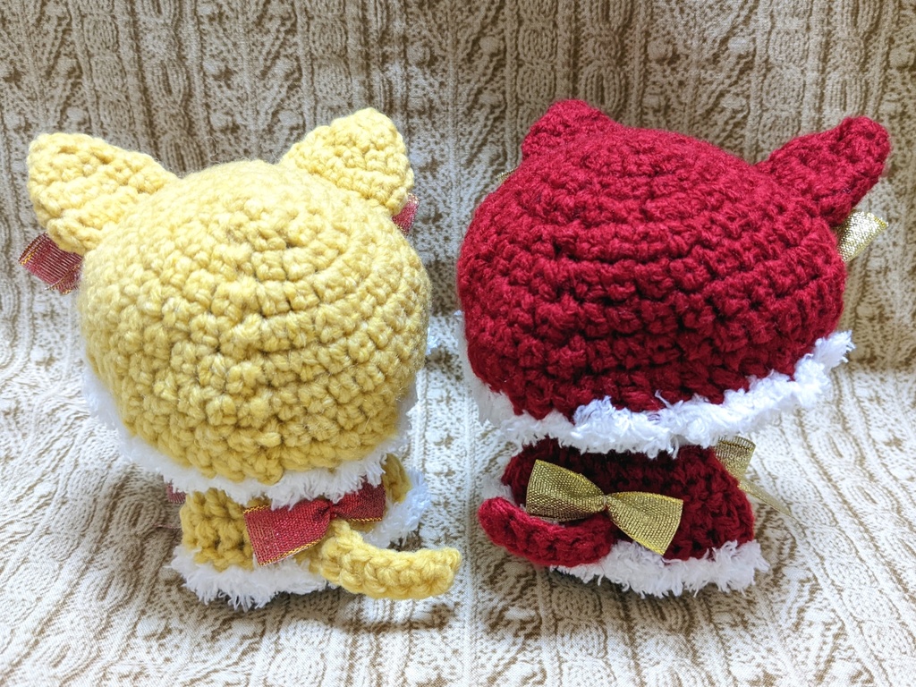 まほやく ぬい服 ねこみみ帽子+ケープ(因縁モチーフ)