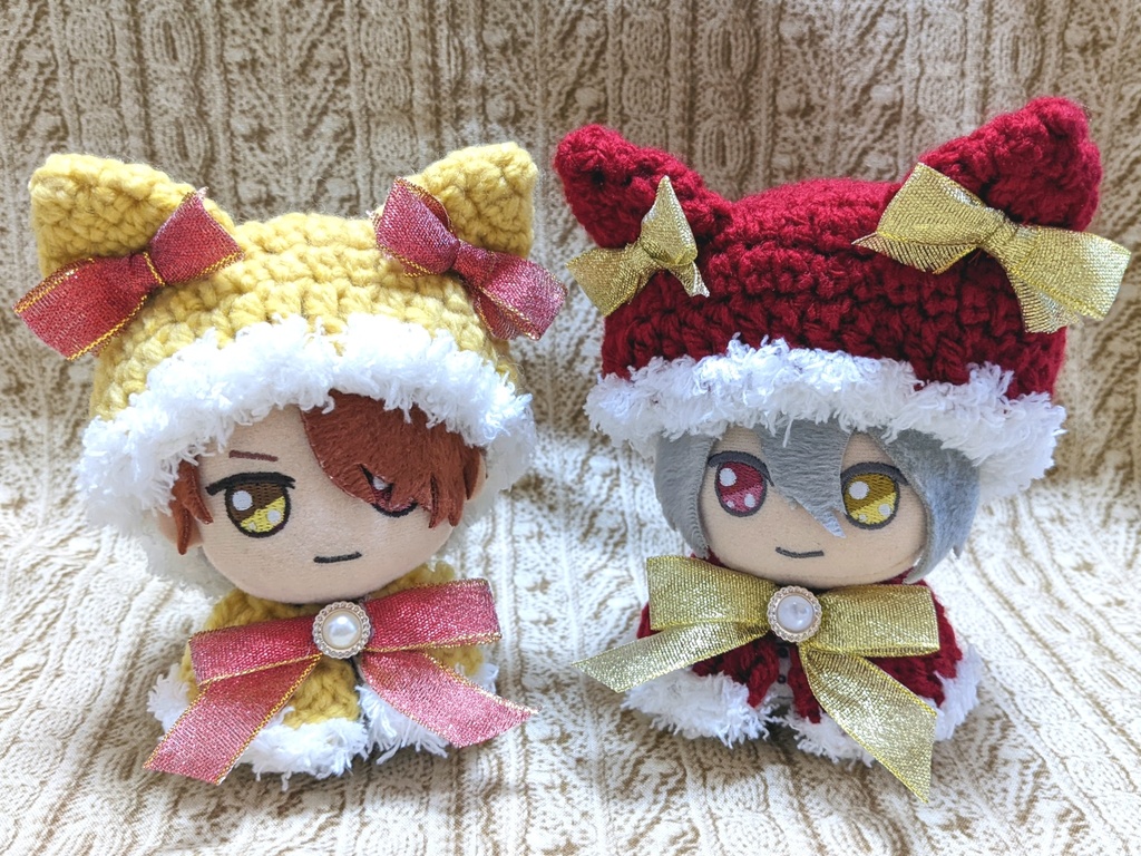 まほやく ぬい服 ねこみみ帽子+ケープ(因縁モチーフ)