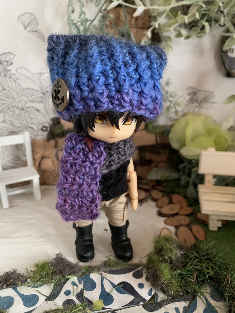 ねんどろいど 猫耳ニット帽とマフラーセット