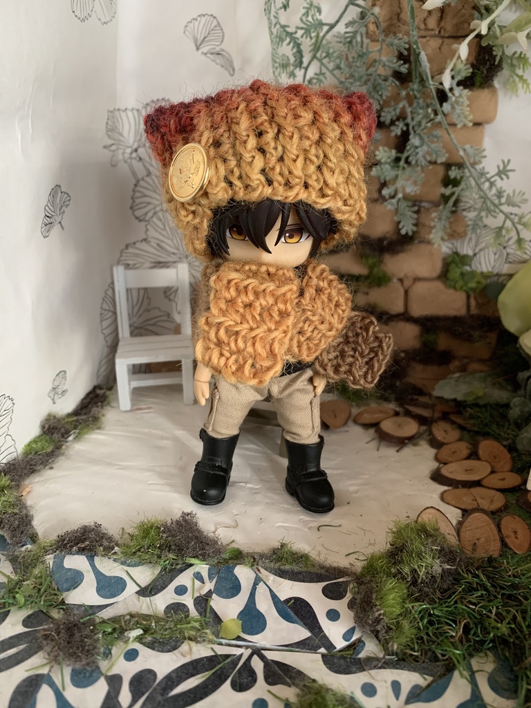 ねんどろいど 猫耳ニット帽とマフラーセット