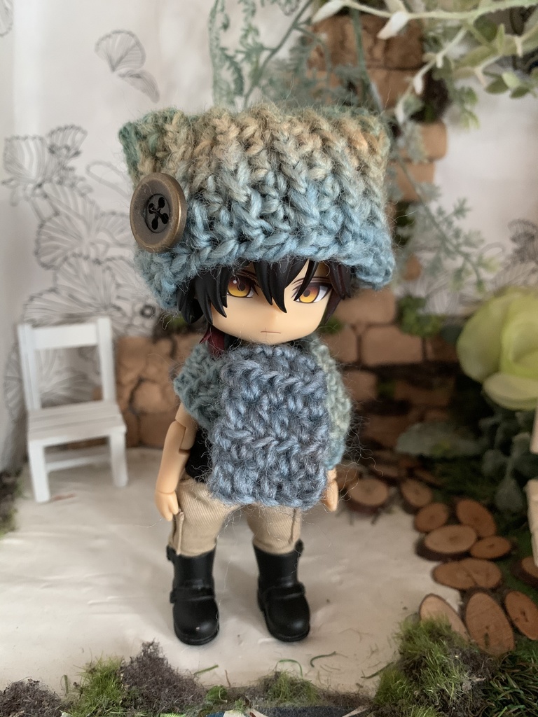 ねんどろいど 猫耳ニット帽とマフラーセット