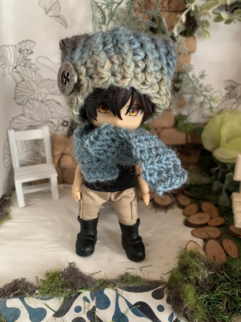 ねんどろいど 猫耳ニット帽とマフラーセット