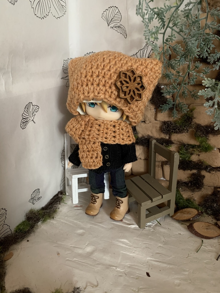ねんどろいど猫耳帽子とマフラーセット
