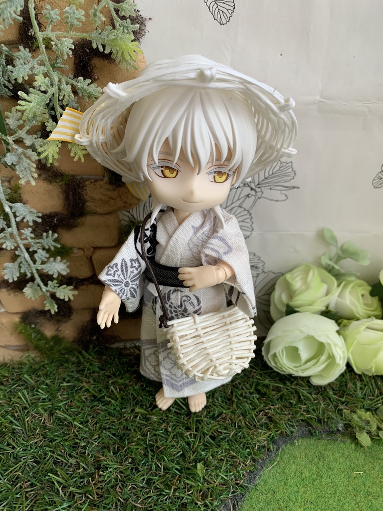 夏帽子麦わら風