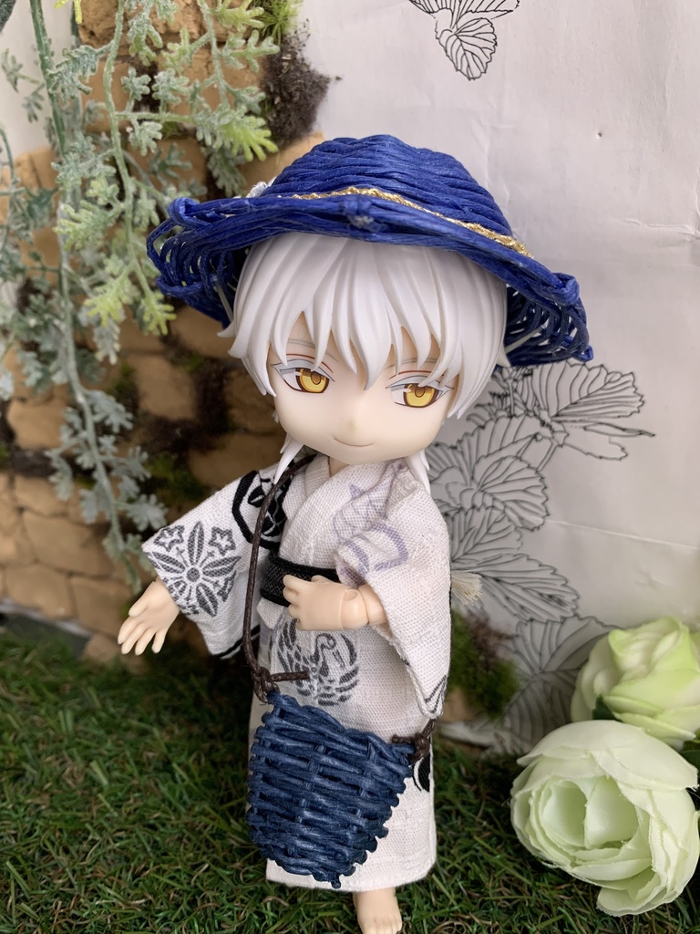 夏帽子麦わら風