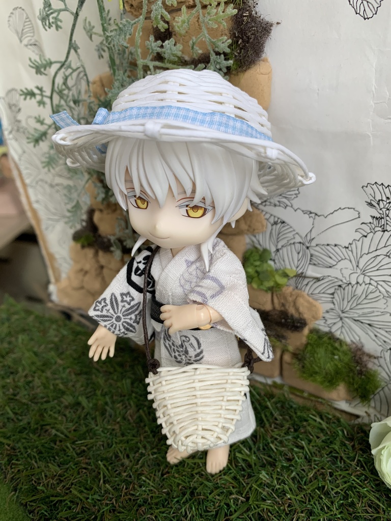 夏帽子麦わら風