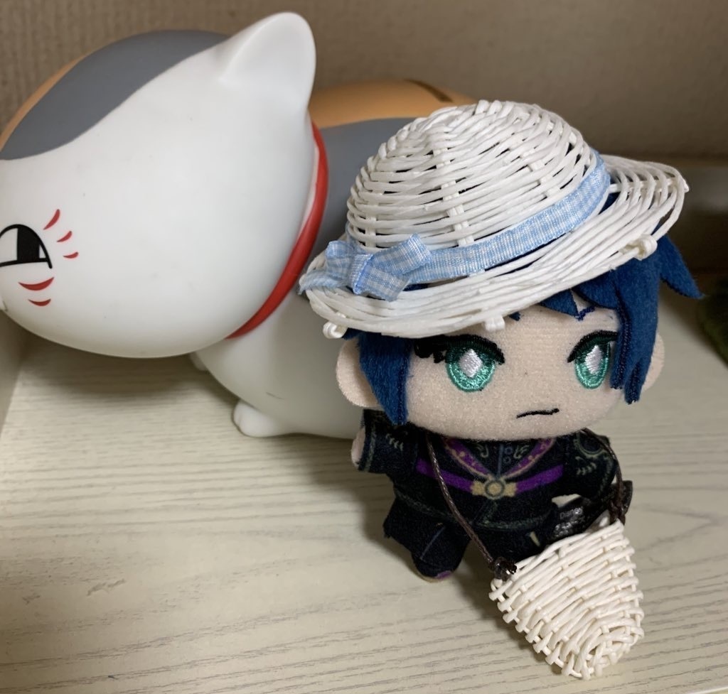 夏帽子麦わら風