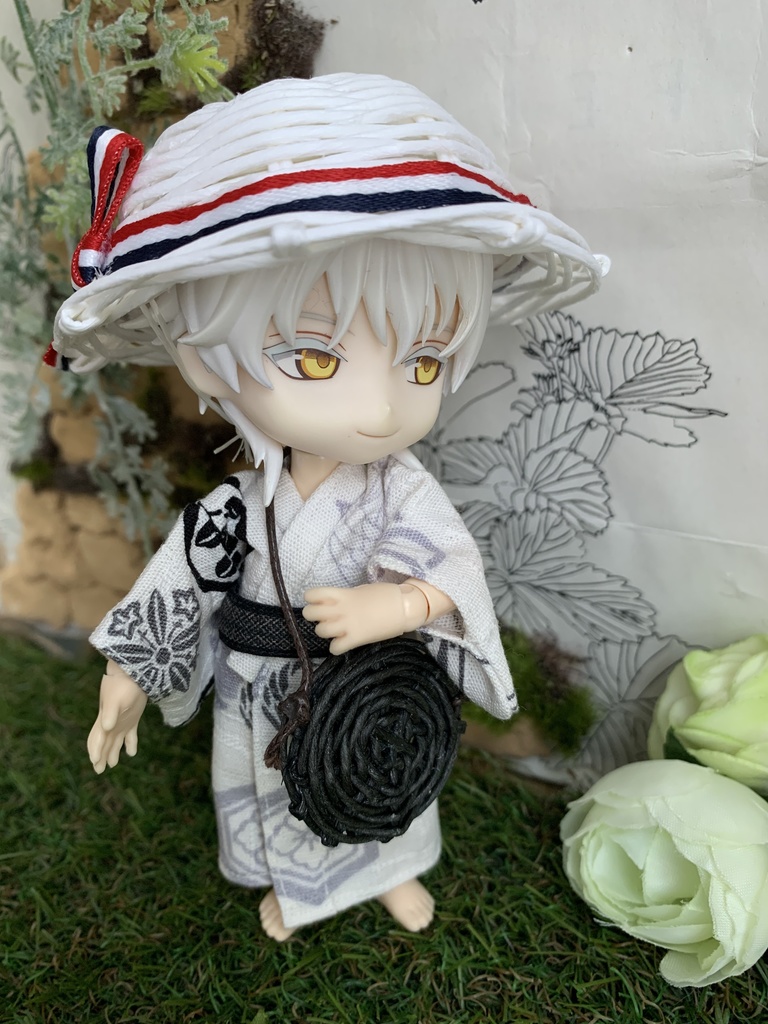 夏帽子麦わら風