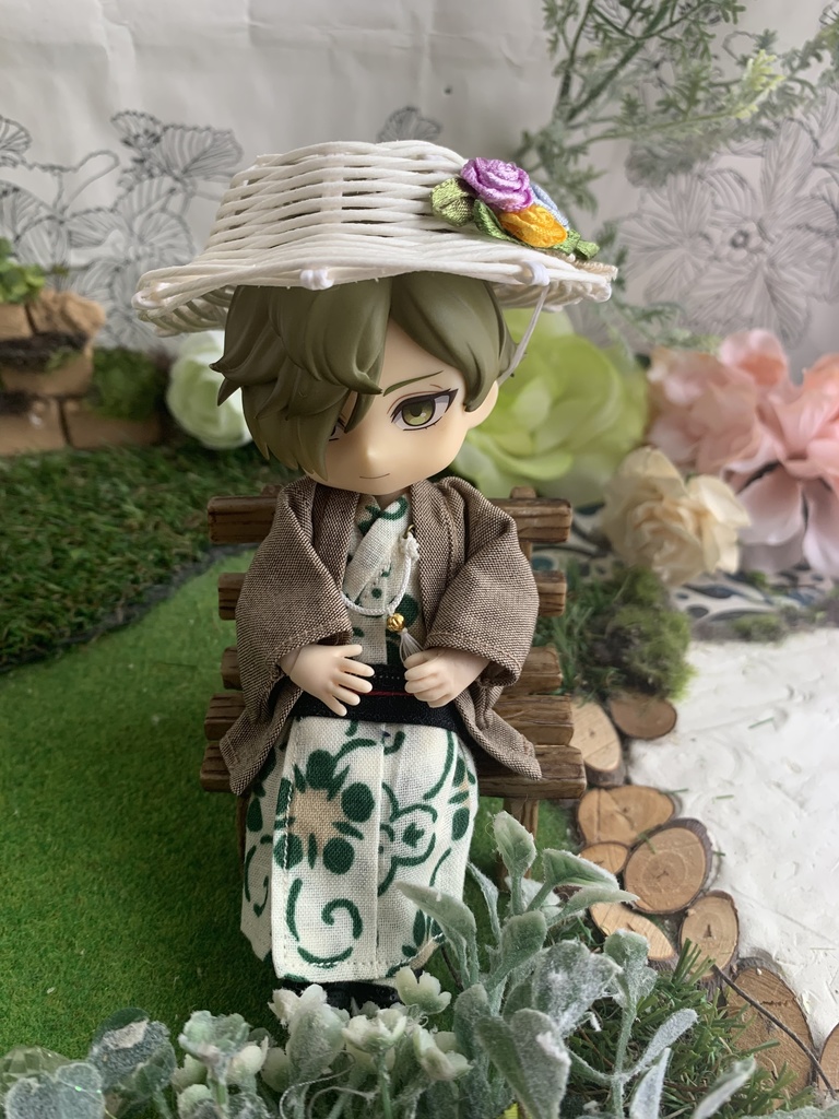 夏帽子麦わらカンカン帽