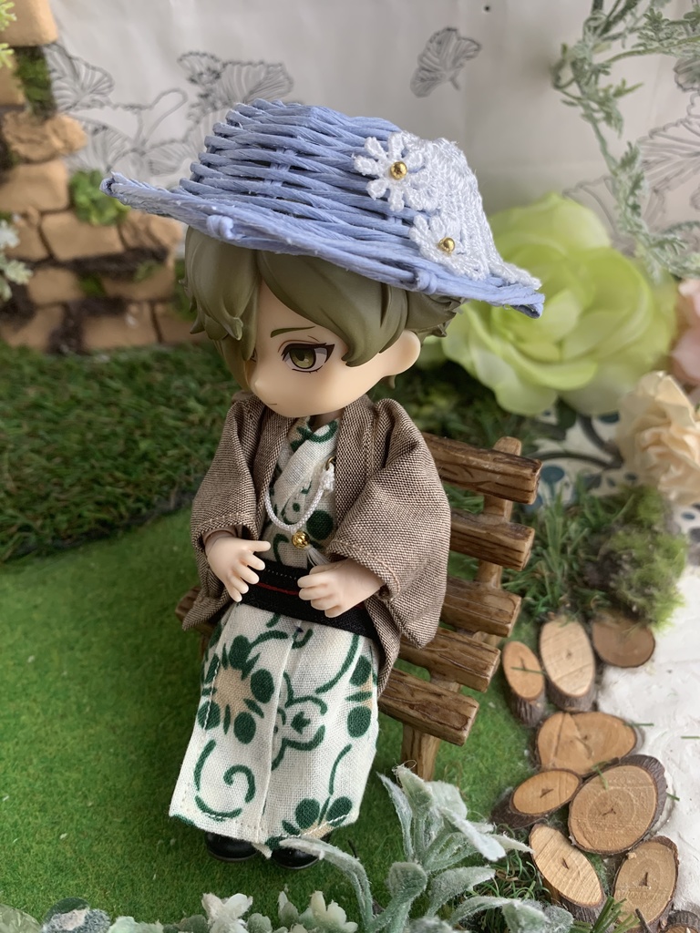 夏帽子麦わらカンカン帽