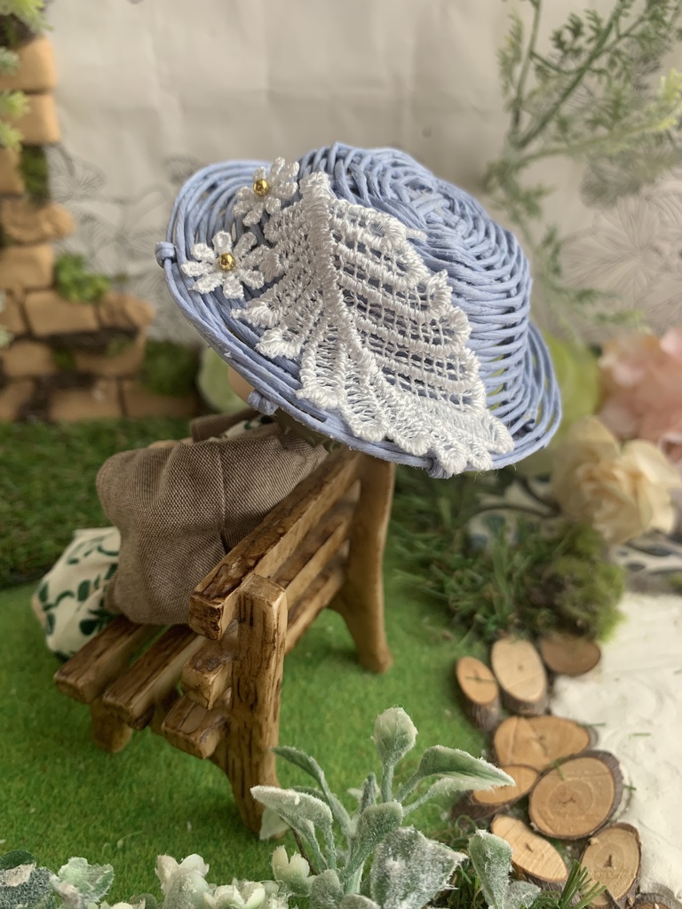 夏帽子麦わらカンカン帽