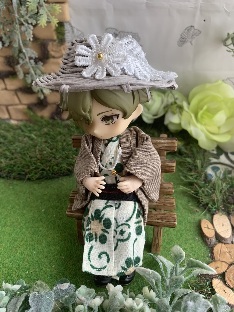 夏帽子麦わらカンカン帽