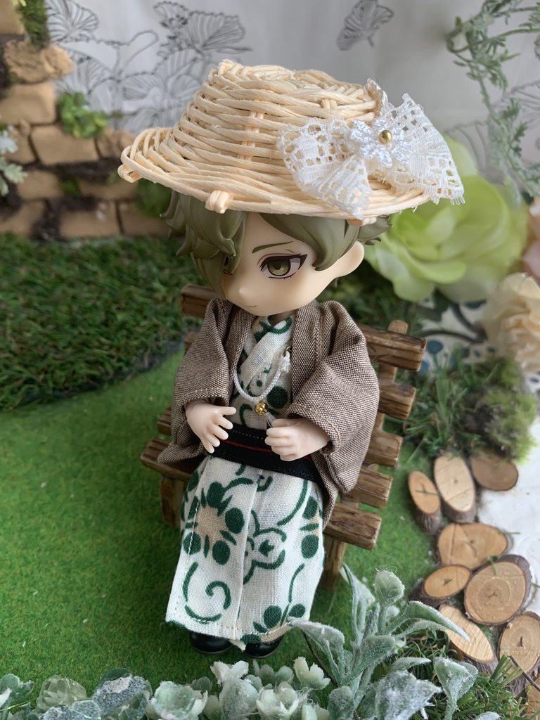 夏帽子麦わらカンカン帽