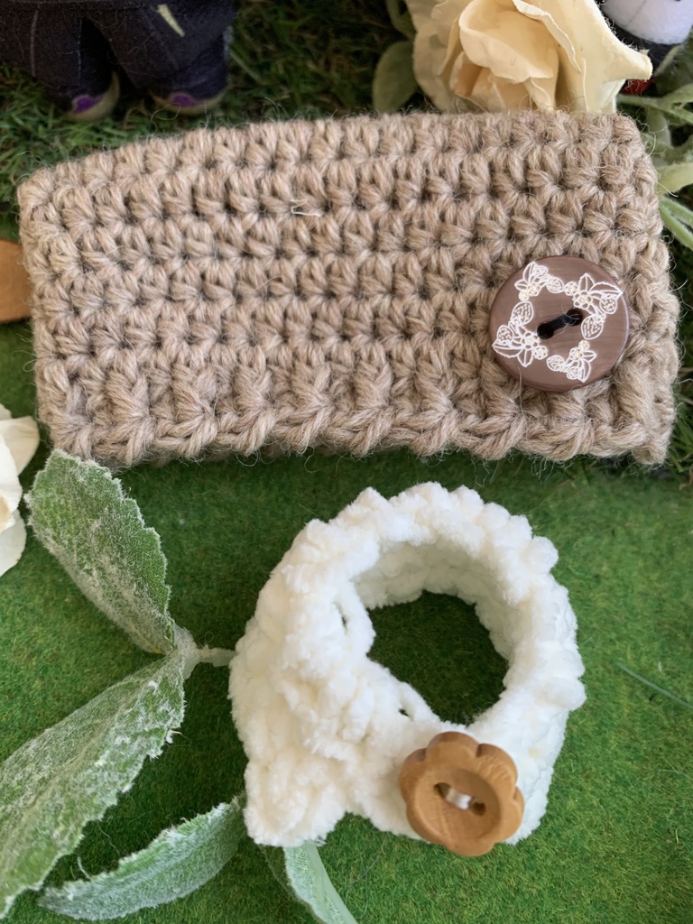 ちびぬい用猫耳帽子とケープセット